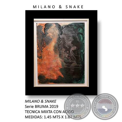 MILANO & SNAKE - Serie BRUMA de Dario Cardona - Año 2019